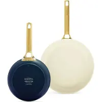 Greenpan Padova Reserve 20 + 26 cm koekenpannenset Oxford Blue