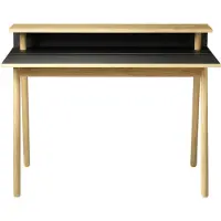 FDB Møbler C68 Nørrebro bureau Nero-oak nature lacquered