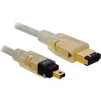 DeLOCK Firewire Kabe 6 polig - Type: IEEE 1394A / IEEE 1394 - 4 -Polig Firewi