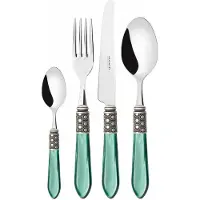 Casa Bugatti OPTICAL Ghiera Argento Anticato, Bestekset 24-delig, Compacte doos, Bugatti Home