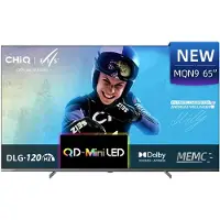Chiq M65QN9G - Smart TV 65 Inch - 4K Mini LED - QLED Smart TV - Google TV 5.0 - Dolby Vision