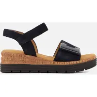 Gabor Sandalen blauw Suède Maat 3,5