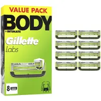 Gillette Labs Body+ Intimate Scheermesjes 8 stuks