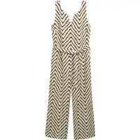 Tom Tailor Jumpsuit nude / zwart