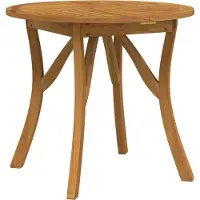 Syfax Tuintafel Ø 85 cm massief acaciahout
