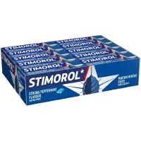 Stimorol Strong Peppermint - Kauwgom - Suikervrij - 1x30stuks