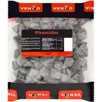 Venco piramides - zoete drop - 1000g