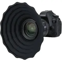 JJC LH-ARL Siliconen zonnekap 73-88mm