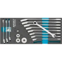 Hazet 163-515/16 163-Satz Ring-steeksleutelset 16-delig 8 - 19 mm