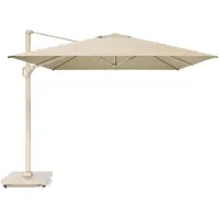 Platinum Challenger T1 premium parasol 400x300 cm sandstone champagne