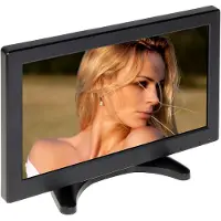 CARUNO TFT-monitor 12"/CCTV met VGA, HDMI, audio, 2x video-ingang, USB-poort, en Pilot-functie