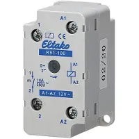 Eltako R91-100-12VAC Schakelrelais Nominale spanning: 12 V Schakelstroom (max.): 8 A 1x NO 1 stuk(s)