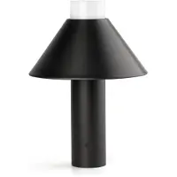 Faro Fuji LED terraslamp met oplaadbare batterij, dimbaar Fuji,, zwart, Aluminium, Design