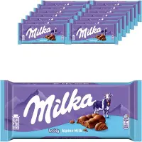 Milka Chocolade Bubbly - Doos 14 x 90g - Chocoladerepen en Tabletten - Voorraad - Verjaardag Cadeau Vrouw of Man - Geschenkset voor Man en Vrouw