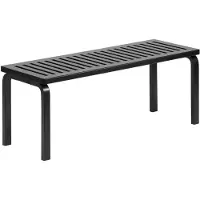 Artek 153a Bank Zwarte Lak - Bankjes Berk Black - 28500653