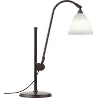 Gubi Bestlite BL1 tafellamp beenderporselein-zwart