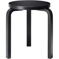 Artek Stool 60 Black | Black