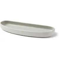 Gejst Galet Schaal Donkergrijs 8,8x24 Cm - Schalen Keramiek Dark Grey - 202