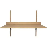 Ferm Living Sector Bureau Natural Oak| Black Brass