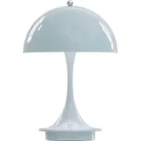 Louis Poulsen Panthella 160 Tafellamp Draagbaar - Draagbare lampen Staal Pale Blue - 5744612610