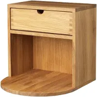 FDB Møbler B99 Radius wandkastje Oak nature oiled