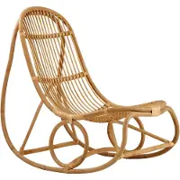 Sika-Design Nanny Schommelstoel Naturel - Schommelstoelen Rotan Natural - ND-15-SU