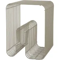 AYTM GLOBE hangende bloempot Ø17 cm h28 cm Zilverkleurig