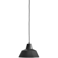 Made By Hand Hanglampe , Workshop W2, dimbare, Zwart, Eetkamer, Aluminium, Designer