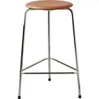 Fritz Hansen High Dot counter stool 3 poten Essential walnut-chrome