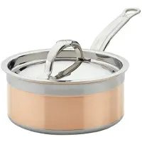 Hestan Bond Steelpan Koper 16 Cm - Steelpannen Roestvrijstaal Copper - 31593