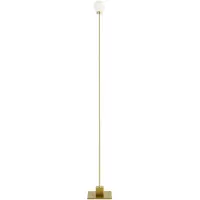 Northern Design vloerlamp Snowball, dimbaar, messing / goud, Woon-/ Eetkamer, metaal, Design, vloerlamp