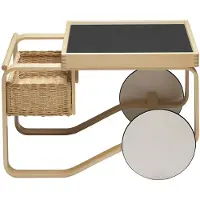 Artek 900 Trolley Zwart - Rol- & serveertafels Berk Black - 28301402