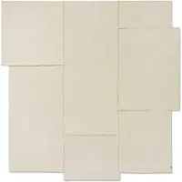 Ferm Living Offset sprei 264x272 cm Off-white