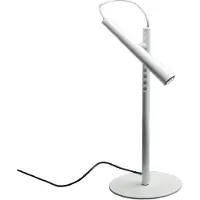 Foscarini Design tafellamp Magneto, wit / opaal, Woon-/ Eetkamer, metaal, Design, tafellamp