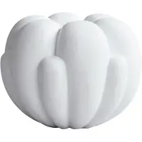 101 Copenhagen Bloom Vaas 22.5 Cm Gebroken Wit - Vazen Keramiek Bone White - 243024