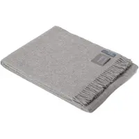 Stackelbergs Recycle Alpaca Deken 150x200 Cm Lichtgrijs - Plaids & dekens Wol Light Grey - 6101