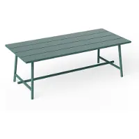 Fatboy Fred's Tafel 100x220 Cm - Tuintafel Aluminium Dark sage - 106476