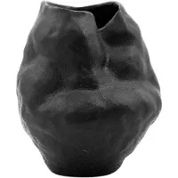 House Doctor Fomu Vaas Zwart - Vazen Steengoed Black - 267050001