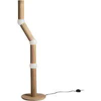 Oblure Lightbone vloerlamp 124,3 cm Natural oak