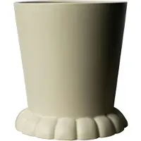 DBKD Flora Pot Ø25 Cm - Bloempotten Keramiek Beige - 20240402CR