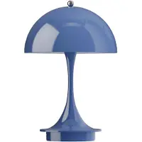 Louis Poulsen Panthella 160 Portable v3 tafellamp Opaque indigo