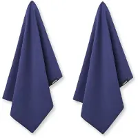Humdakin Theedoek Organic Midnight Turbo (Set van 2)