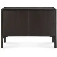 Ethnicraft PI Anrichte lackiertes Teak dunkelbraun