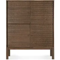Ethnicraft Sono Schrank lackiertes Teak hellbraun