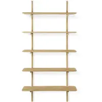 Ethnicraft Pi Schap 5 Schappen - Wandplanken Eiken Oak - 51338