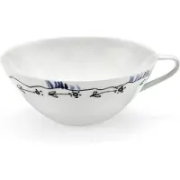 Serax Anemone Milk Koffiekop Laag - Koffiekopjes Beenderporselein Blue - B9223133-307