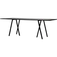 HAY Loop Stand Table 180 Cm Linoleum / - Eettafels & bartafels Multiplex Black - AA655-A332-AA69
