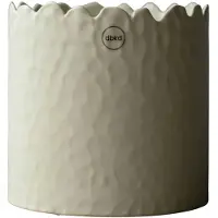 DBKD Flowery pot Ø16 cm Creme