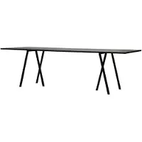 HAY Loop Stand Table 160 Cm - Eettafels & bartafels Multiplex Black - AA655-A331-AA69