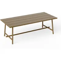 Fatboy Fred's Tafel 100x220 Cm - Tuintafel Aluminium Mochaccino - 106671